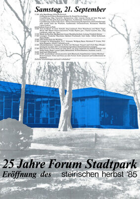 25 Jahre Forum Stadtpark