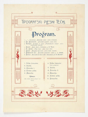 Tipografski plesni tečaj Program..