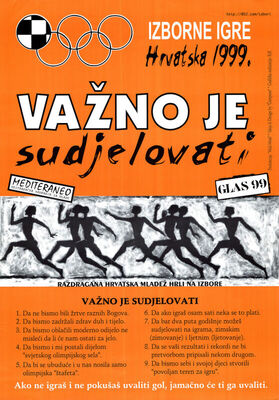 Važno je sudjelovati