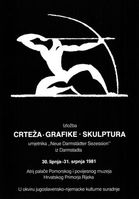 Crteža - grafike - skulptura umjetnika "Neue Darmstädter Sez