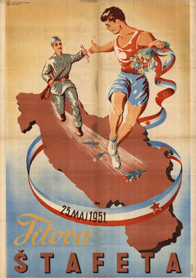 Titova ŠTAFETA 25. maj 1951.