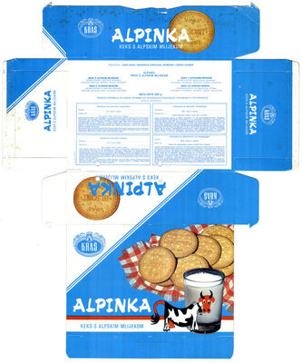 keks s alpskim mlijekom Alpinka