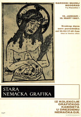 Stara nemačka grafika iz kolekcije grafičkog kabineta u drez