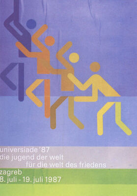 universiade '87 die jugend der welt fur die welt des frieden