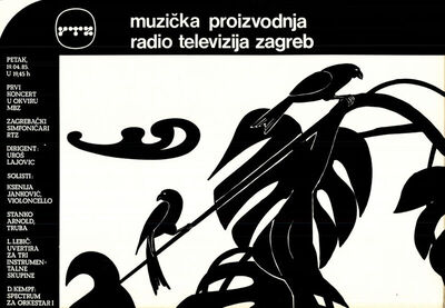 ZAGREBAČKI SIMFONIČARI RTZ ciklus GLAZBENI DOŽIVLJAJI, 13.,1