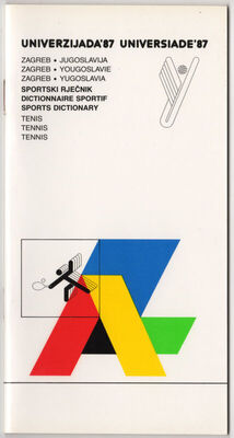 Univerzijada '87 Zagreb Jugoslavija sportski rječnik tenis
