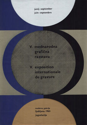 V. mednarodna grafična razstava