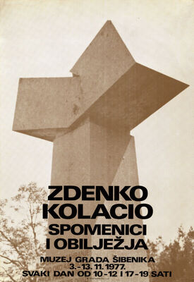 Zdenko Kolacio spomenici i obilježja