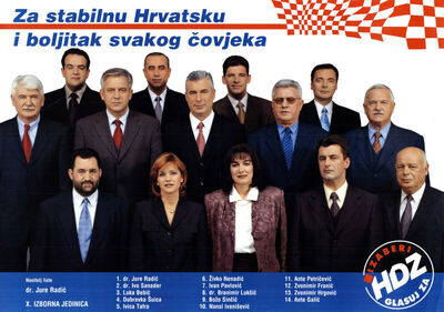 Za stabilnu Hrvatsku i boljitak svakog čovjeka