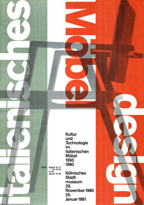 italienisches Möbel design Kultur und Technologie