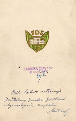 Fabrika duvana u Sarajevu