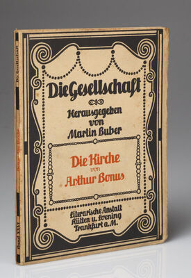 Die Kirche von Arthur Bonus, Frankfurt am Main Literarische 