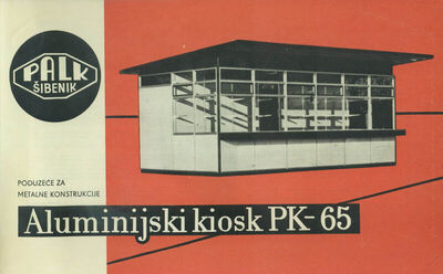 Aluminijski kiosk PK-65