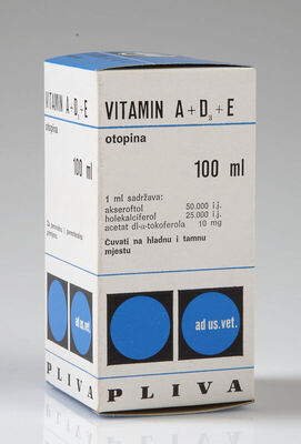 Pliva Vitamin A + D3 + E