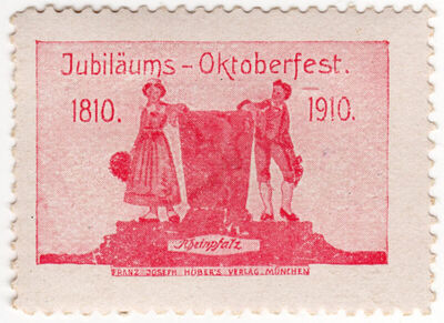 Jubiläums - Oktoberfest 1810 - 1910 Rheinpfalz