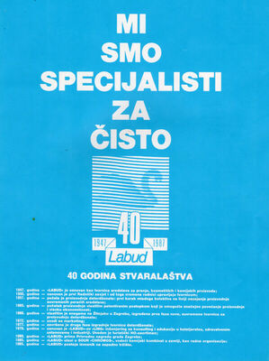 Labud 40 Mi smo specijalisti za čisto
