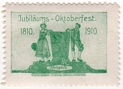 Jubiläums - Oktoberfest 1810 - 1910 Rheinpfalz