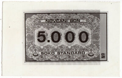 Soko Mostar Novčani bon Soko Standard