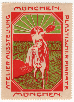 Atelier ausstellung plastischer plakate München