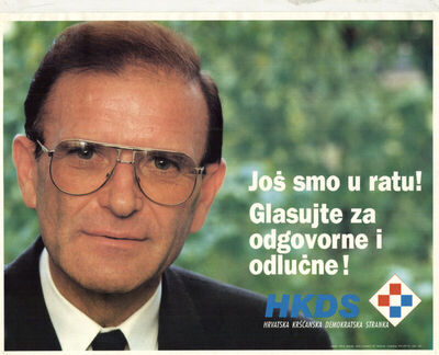 Još smo u ratu! Glasujte za odgovorne i odlučne!