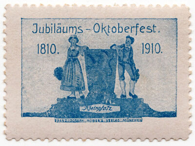 Jubiläums - Oktoberfest 1810 - 1910 Rheinpfalz