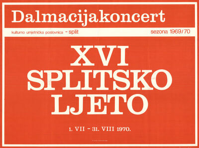 XVI splitsko ljeto 1970