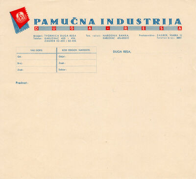 Pamučna industrija Duga Resa