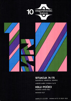 10. zagrebački salon / situacija 74/75