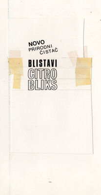 Labud Novo prirodni čistač- blistavi Citro Bliks