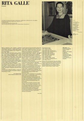 Rita Galle // Giorgio Upiglio