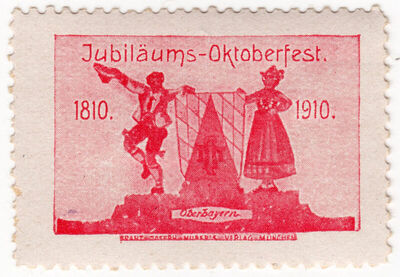 Jubiläums - Oktoberfest 1810 - 1910 Oberbayern