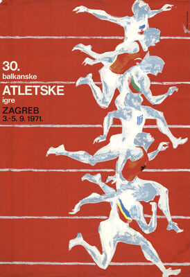 30. balkanske atletske igre, Zagreb 1971