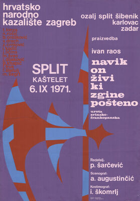 Ivan Raos: Navik on živi ki zgine pošteno