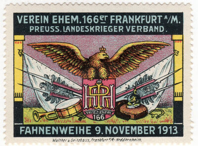 Verein Ehem.166er Frankfurt a/M. Preuss. Landeskrieger Verba
