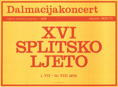 XVI splitsko ljeto 1970