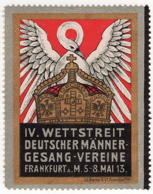 IV. Wettstreit Deutscher Männer Gesang Vereine