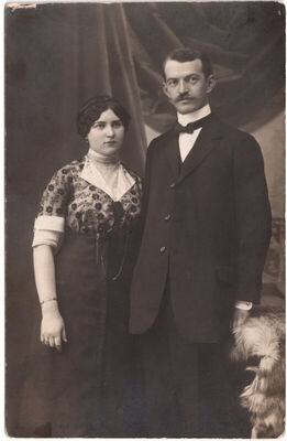 Portret žene i muškarca