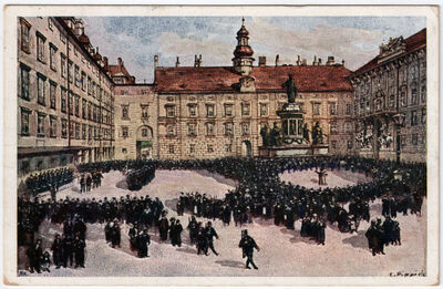 Beč - Burgplatz