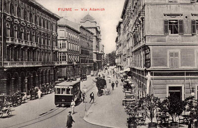 Rijeka - Ulica Adamich