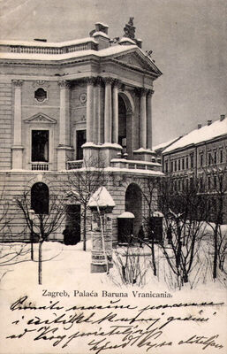 Zagreb - Palača Ljudevita Vranyczanija