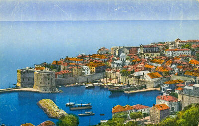 Dubrovnik - Panorama s lukom