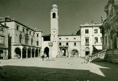 Dubrovnik - Pogled prema zvoniku