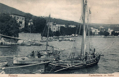 Opatija - Ribarski brodovi