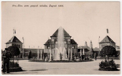 Hrv. - Slav. zem. gospod. izložba u Zagrebu iz 1906.