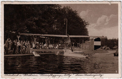 Hidroavion na Wörtherseeu