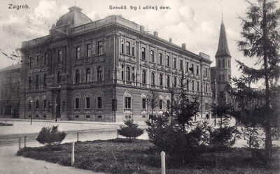 Zagreb - Sveučilišni trg i Učiteljski dom