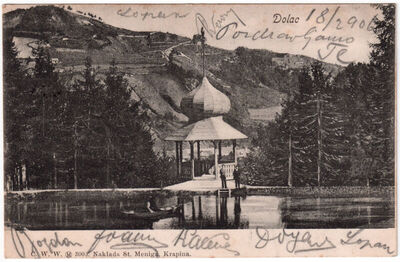 Krapina - Dolac; Paviljon na jezeru