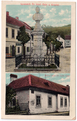 Krapina - Spomenik i kuća Lj. Gaja