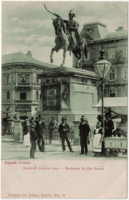 Zagreb - Jelačićev spomenik