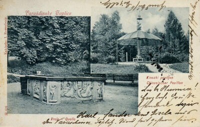 Varaždinske Toplice - kineski paviljon, vrelo
